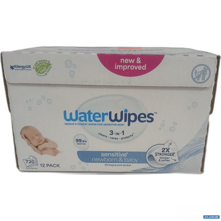 Artikel Nr. 998324 Artikel Nr. 998324: Water Wipes 3in1 12Pack 720 Tücher