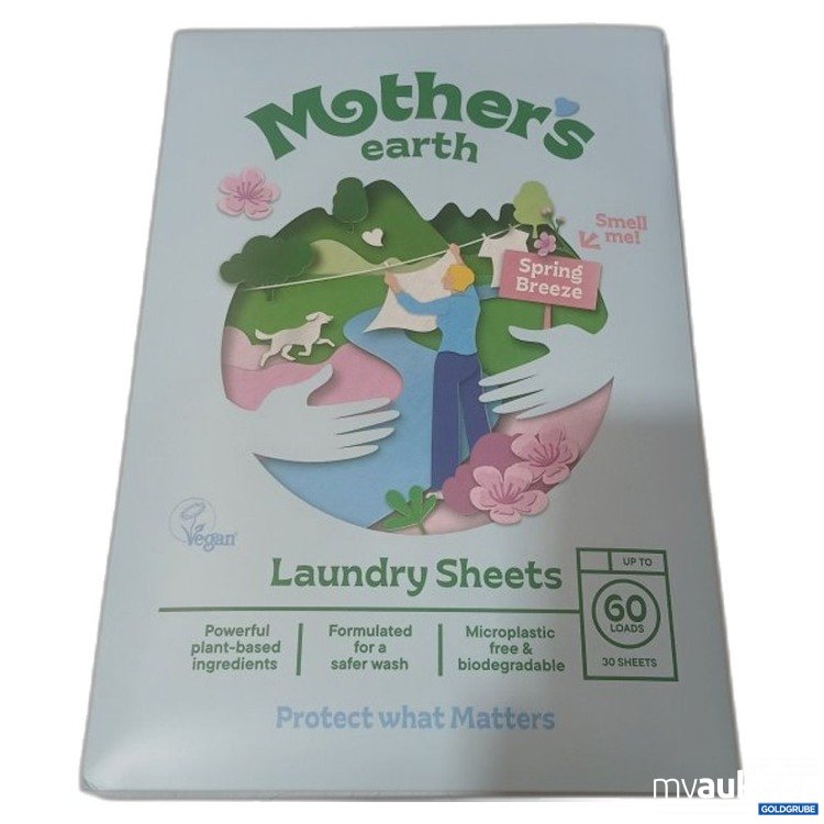 Artikel Nr. 466325: Mothers Earth Mother's Laundry Sheets 30 Sheets 150 g Spring Breeze