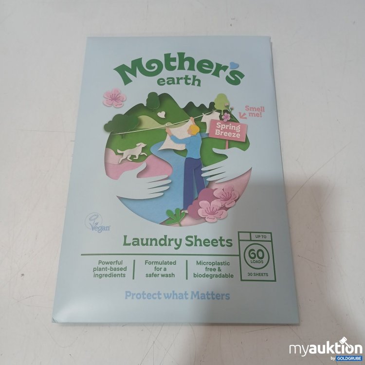 Artikel Nr. 466325: Mothers Earth Mother's Laundry Sheets 30 Sheets 150 g Spring Breeze