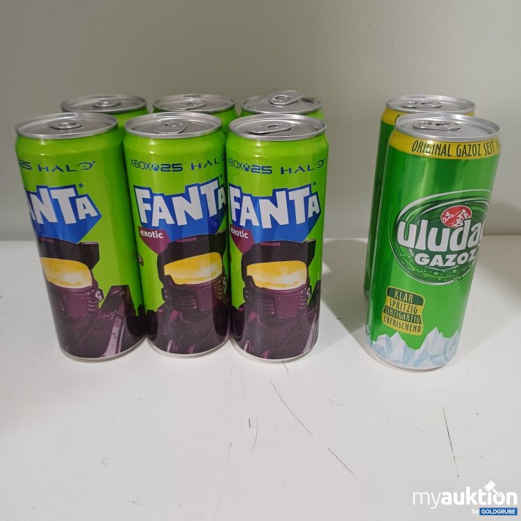 Artikel Nr. 467325: 1 Set diverse Getränke, 8 Dosen