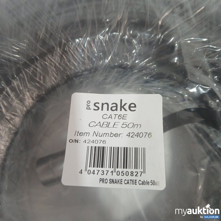 Artikel Nr. 471325 Artikel Nr. 471325: pro snake CAT6E Kabel 50 m