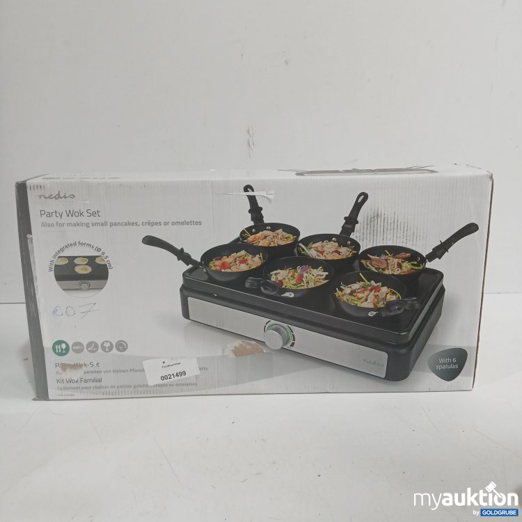 Artikel Nr. 525325 Artikel Nr. 525325: Nedis Party Wok Set with 6 Spatulas