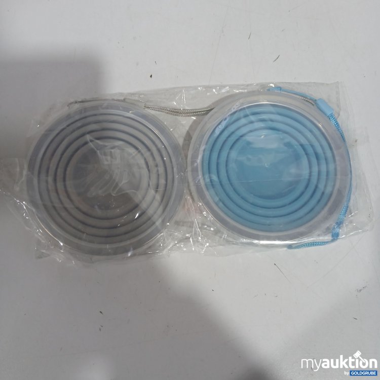 Artikel Nr. 874325 Artikel Nr. 874325: Faltbare Laufbecher 2Stk Blue&Grey