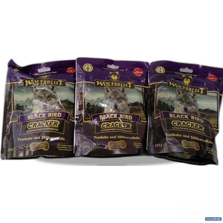 Artikel Nr. 951325: Wolfsblut Black Bird Cracker 3x225g