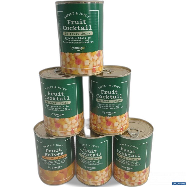 Artikel Nr. 959325: Amazon Fruit Cocktail / Peach Halves 6x411g 