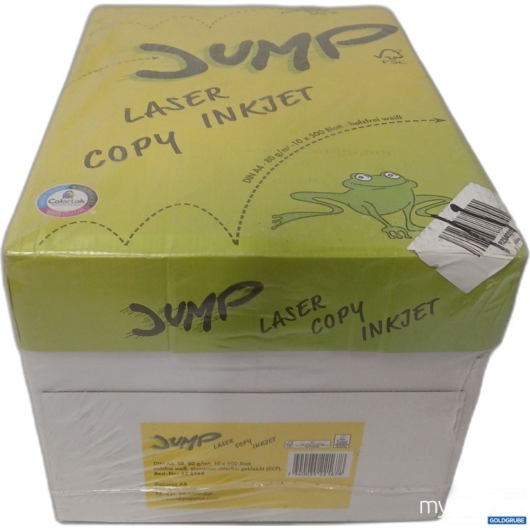 Artikel Nr. 971325: Jump Laser copy injekt Din A4 10×500 Blatt Holzfrei Weiß