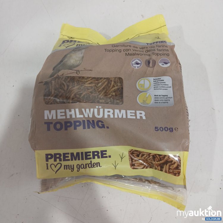 Artikel Nr. 985325: Premiere Mehlwürmer Topping 500g 