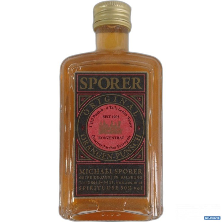 Artikel Nr. 998325 Artikel Nr. 998325: Sporer Original Orangen Punsch 0,25L