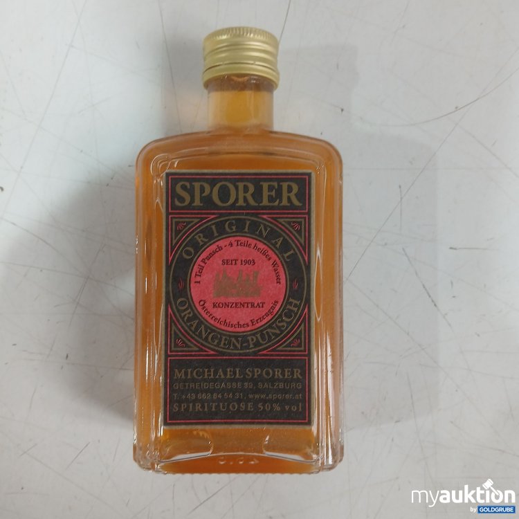 Artikel Nr. 998325 Artikel Nr. 998325: Sporer Original Orangen Punsch 0,25L