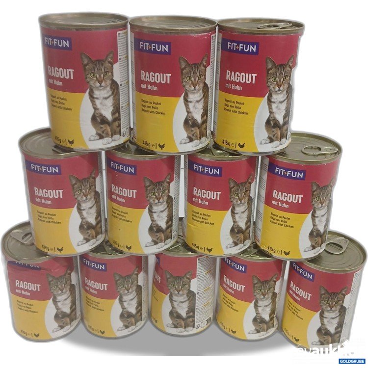 Artikel Nr. 460326 Artikel Nr. 460326: Fit+Fun Katzenfutter Ragout mit Huhn 12x415g