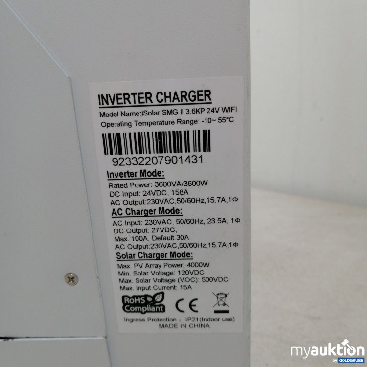 Artikel Nr. 665326 Artikel Nr. 665326: EA SUN POWER Hybrid Solar Inverter