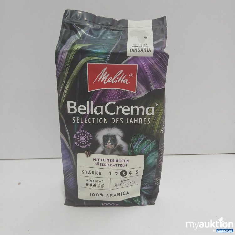 Artikel Nr. 815326 Artikel Nr. 815326: Melitta BellaCrema Arabica Ganze Bohne 1000g