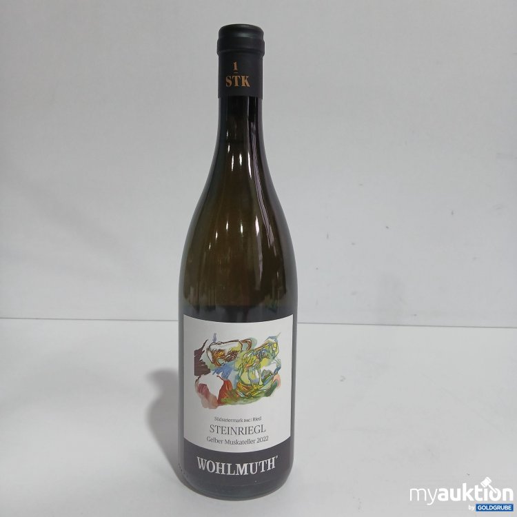 Artikel Nr. 816326 Artikel Nr. 816326: Wohlmuth Steinriegl Gelber Muskateller 750ml