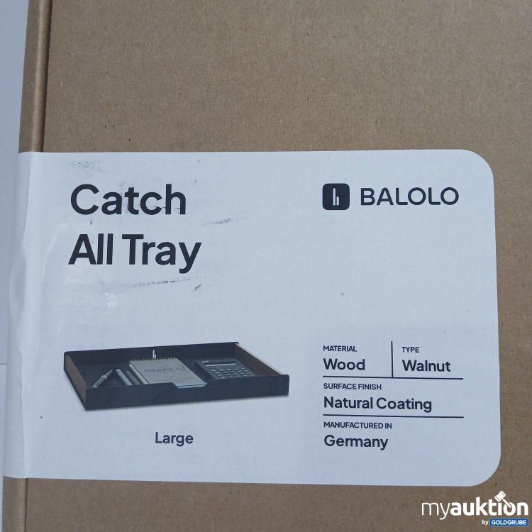 Artikel Nr. 818326: Balolo Catch all Tray Wood Walnut 