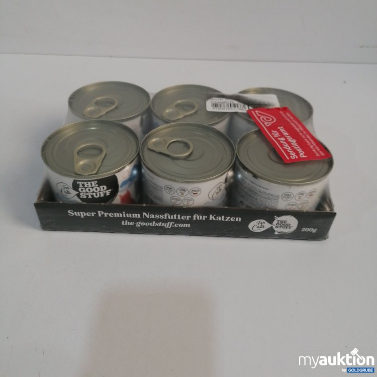 Artikel Nr. 855326: The Good Stuff Katzenfutter Huhn mit Lachs 6x200g