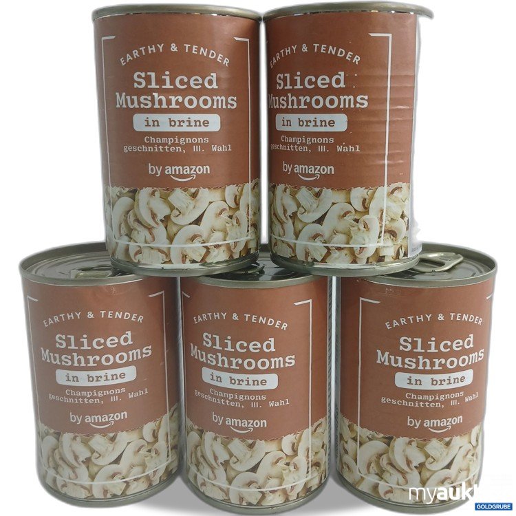 Artikel Nr. 959326: Amazon sliced Mushrooms in brine 5x290g