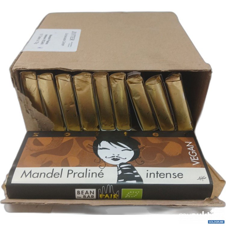 Artikel Nr. 983326: Zotter Mandel Praline 10stk Vegan 