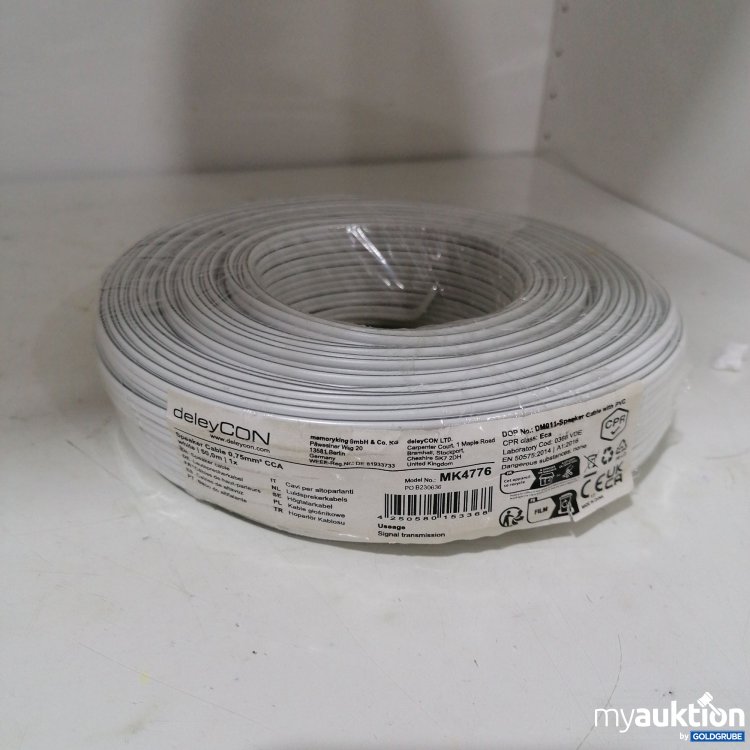 Artikel Nr. 384327 Artikel Nr. 384327: DeleyCon Speaker Cable 0.75mm²CCA 50m