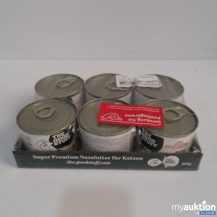Artikel Nr. 855327: The Good Stuff Katzenfutter Truthahn mit Kürbis 6x200g