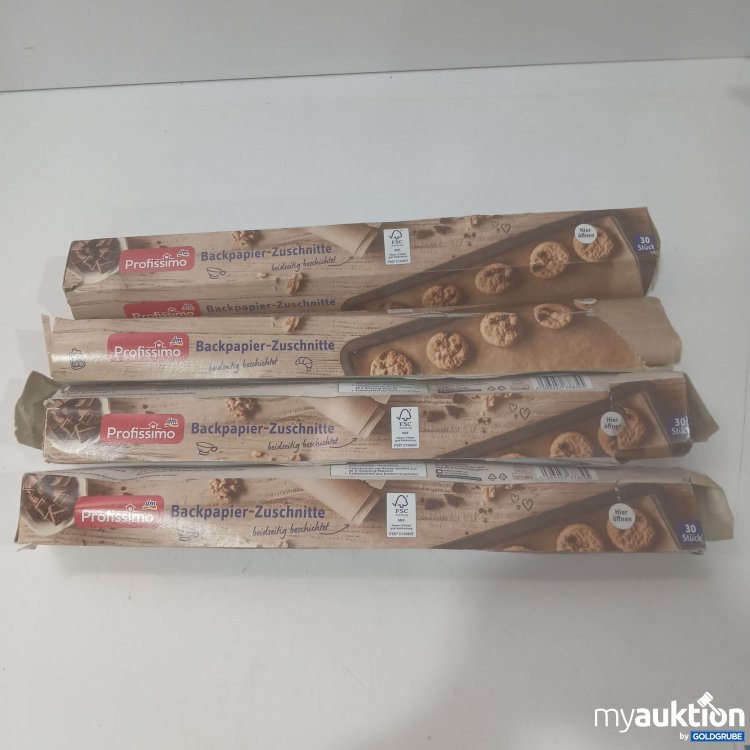 Artikel Nr. 873327: Profissimo Backpapier-Zuschnitte 4 Packungen mit 30 Stück