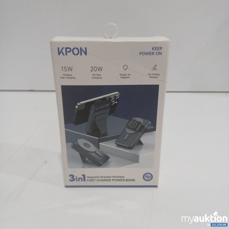 Artikel Nr. 879327: Kpon 3in1 Fast Charge Power Bank 15W 