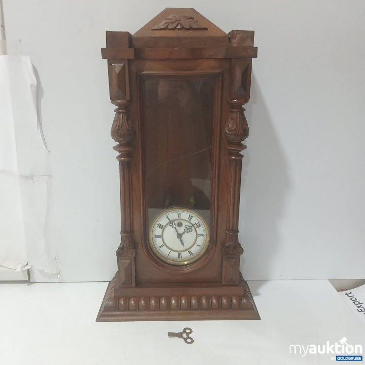 Artikel Nr. 942327 Artikel Nr. 942327: Wanduhr Holz mit Schlüssel
