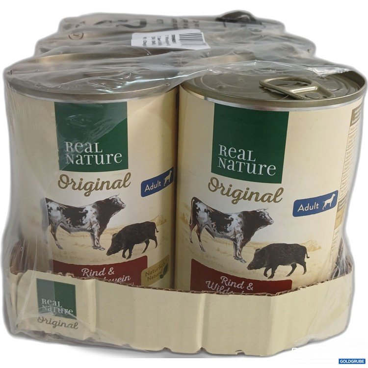 Artikel Nr. 958327: Real Nature Original Adult Rind & Wildschwein 6x400g 