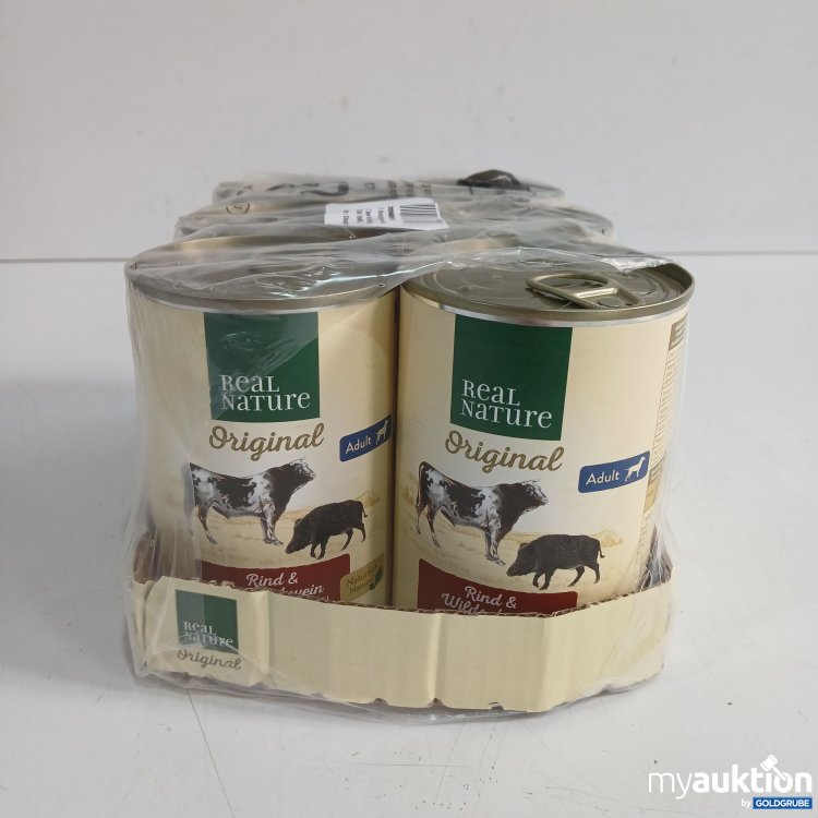 Artikel Nr. 958327: Real Nature Original Adult Rind & Wildschwein 6x400g 
