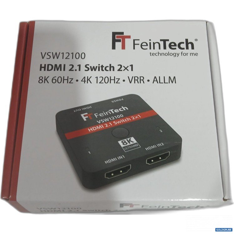 Artikel Nr. 446328 Artikel Nr. 446328: Fein Tech HDMI 2.1 Switch 2x1