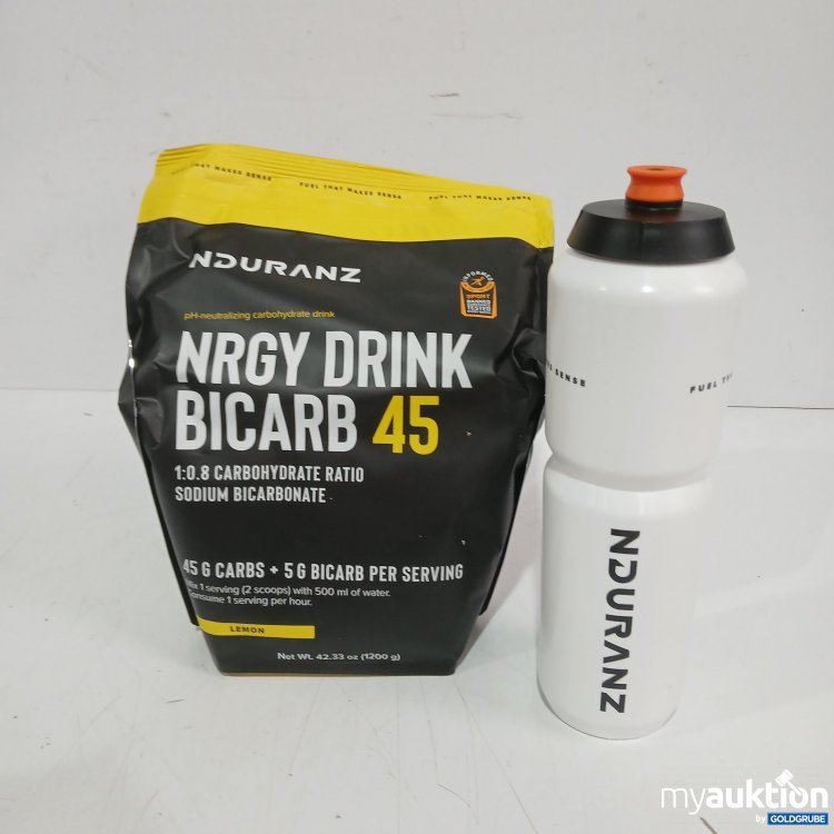 Artikel Nr. 470328 Artikel Nr. 470328: Enduranz NRGY Drink Bicarb 45 1.200 g Lemon