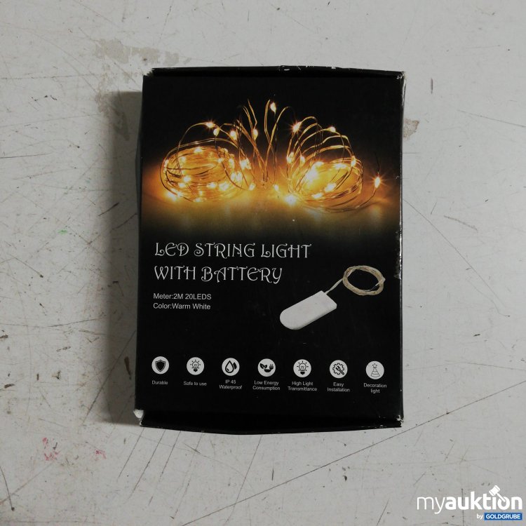 Artikel Nr. 712328: LED String Light with Battery 2m 20 LEDs