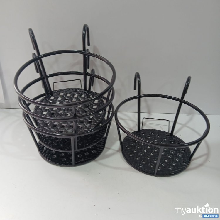 Artikel Nr. 770328: Hängende Metallkörbe Set 4stk 