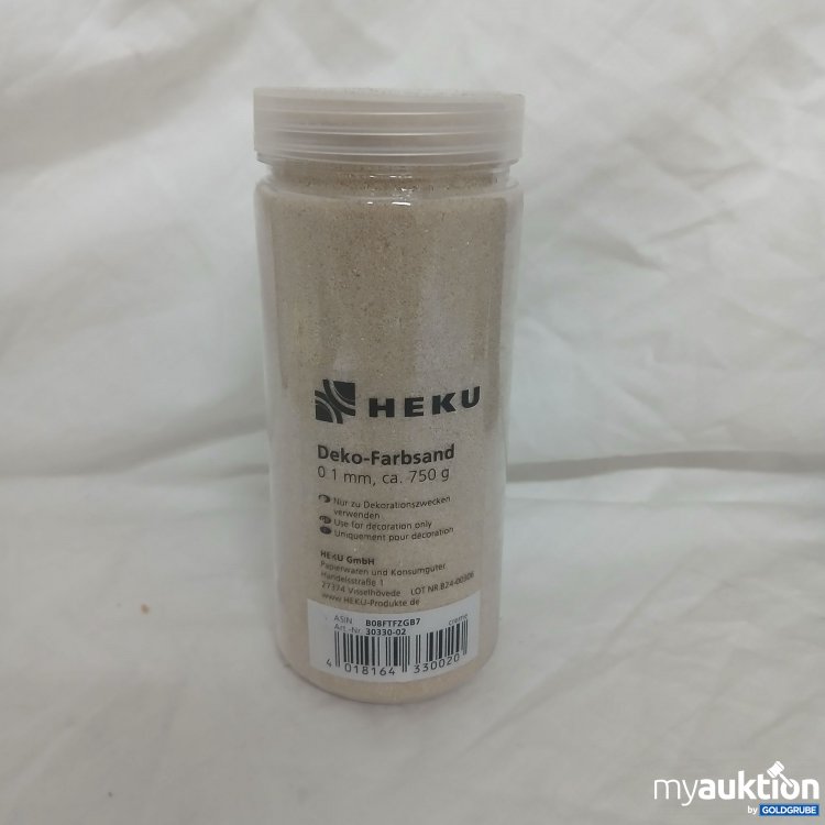Artikel Nr. 817328 Artikel Nr. 817328: Heku Deko-Farbsand 750g