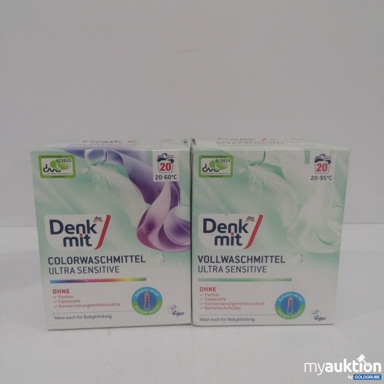 Artikel Nr. 860328: Denk mit Color und Vollwaschmittel 2x20WL
