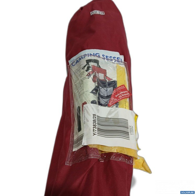 Artikel Nr. 890328 Artikel Nr. 890328: Faltbarer Camping Sessel mit Packsack Rot