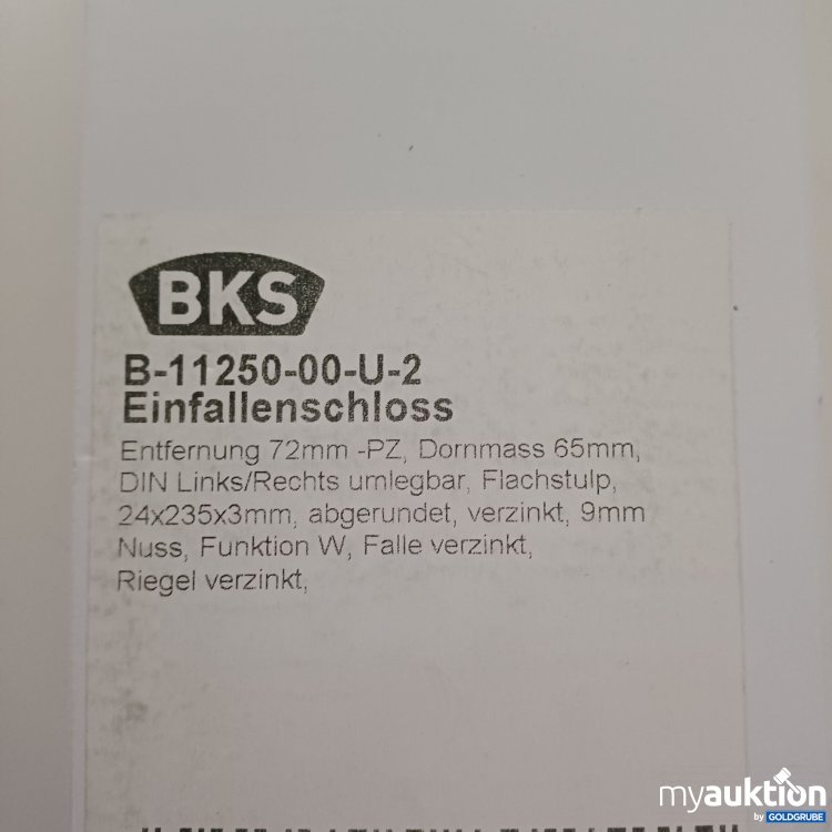 Artikel Nr. 917328: BKS Einfallenschloss