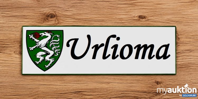 Artikel Nr. 937328 Artikel Nr. 937328: Blechschild