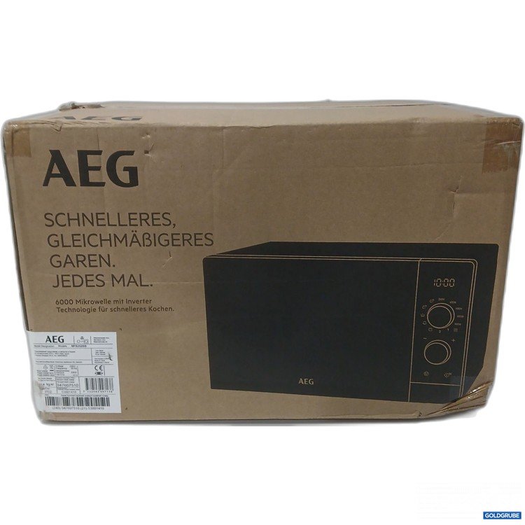 Artikel Nr. 971328 Artikel Nr. 971328: AEG Mikrowelle 6000 mit Inverter, Model.No. MFB252DB