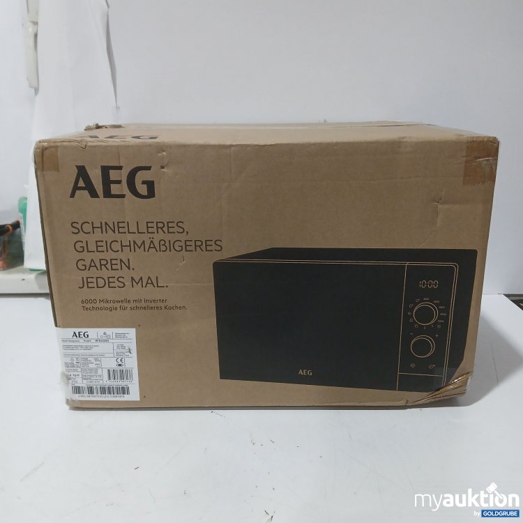 Artikel Nr. 971328 Artikel Nr. 971328: AEG Mikrowelle 6000 mit Inverter, Model.No. MFB252DB