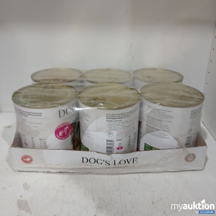 Artikel Nr. 978328: DOG'S LOVE Hundefutter Pferd 6x800 g