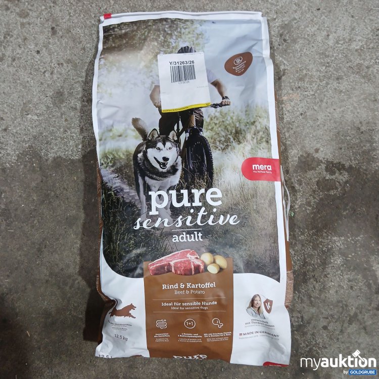 Artikel Nr. 990328 Artikel Nr. 990328: Mera Pure Sensitive Adult Eind mit Kartoffel 12.5kg