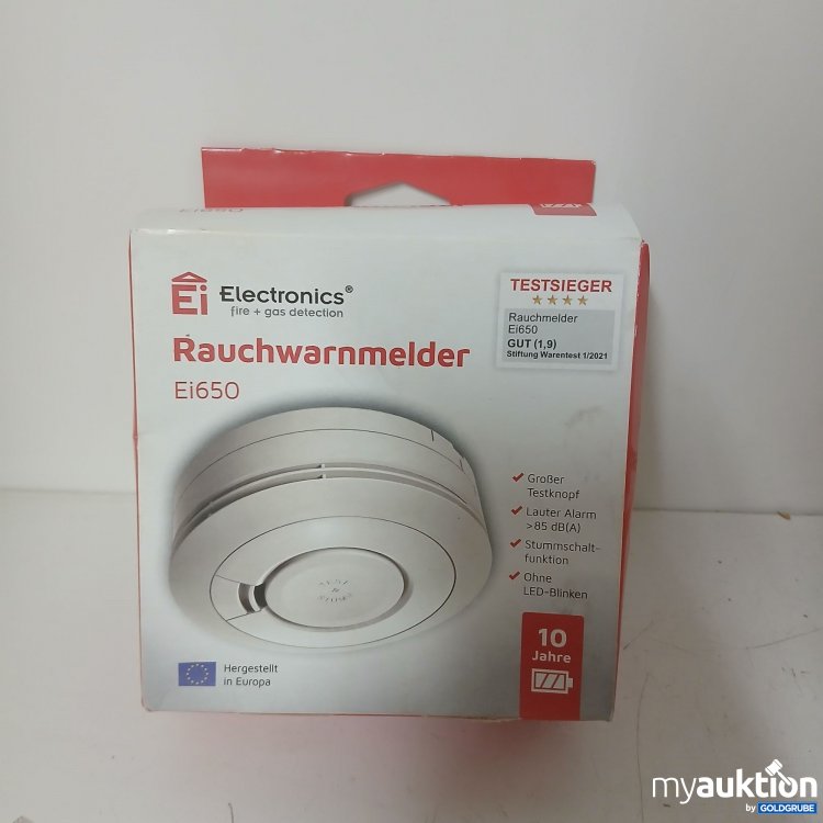Artikel Nr. 399329 Artikel Nr. 399329: Electronics Rauchwarnmelder Ei650
