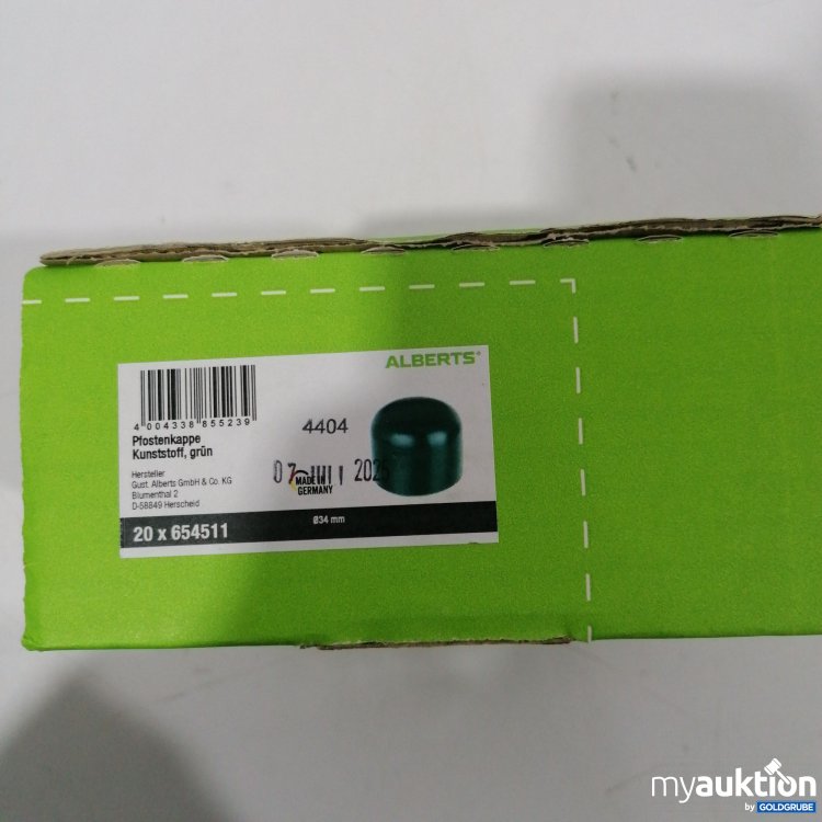 Artikel Nr. 441329: Alberts Pfostenkappe 34mm 20Stk 