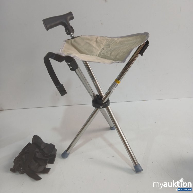 Artikel Nr. 461329 Artikel Nr. 461329: Tragbarer Hocker mit Spazierstock