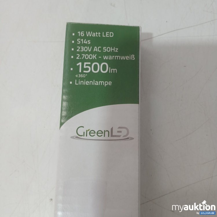 Artikel Nr. 469329 Artikel Nr. 469329: GreenLED LED Linienlampe 16 Watt S14s 1500 l m warmweiß