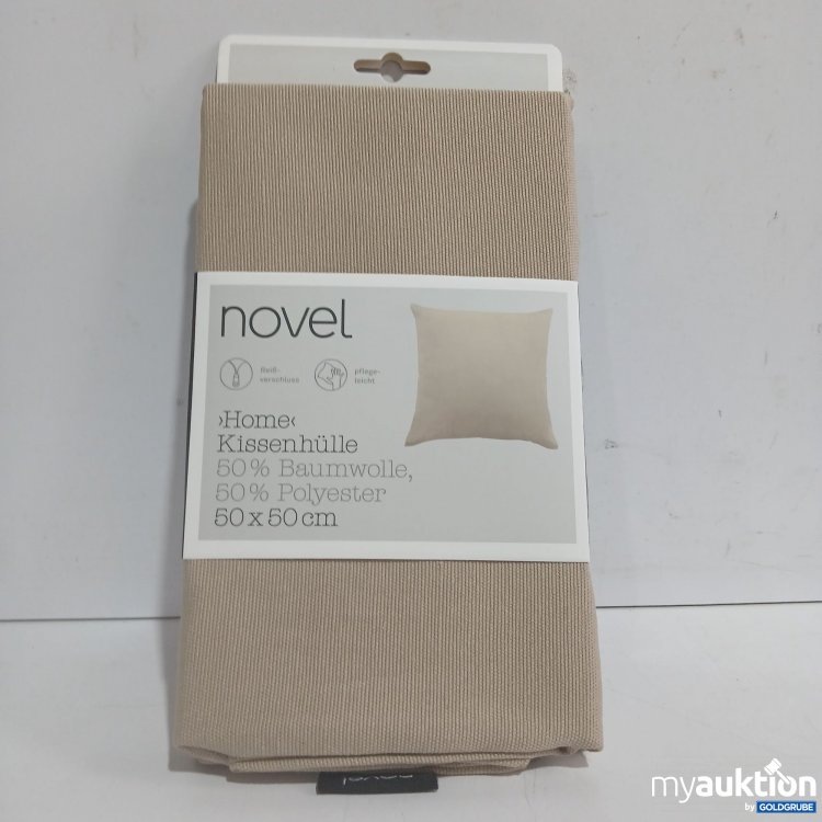 Artikel Nr. 524329: Novel Home Kissenhülle 50x50cm beige 