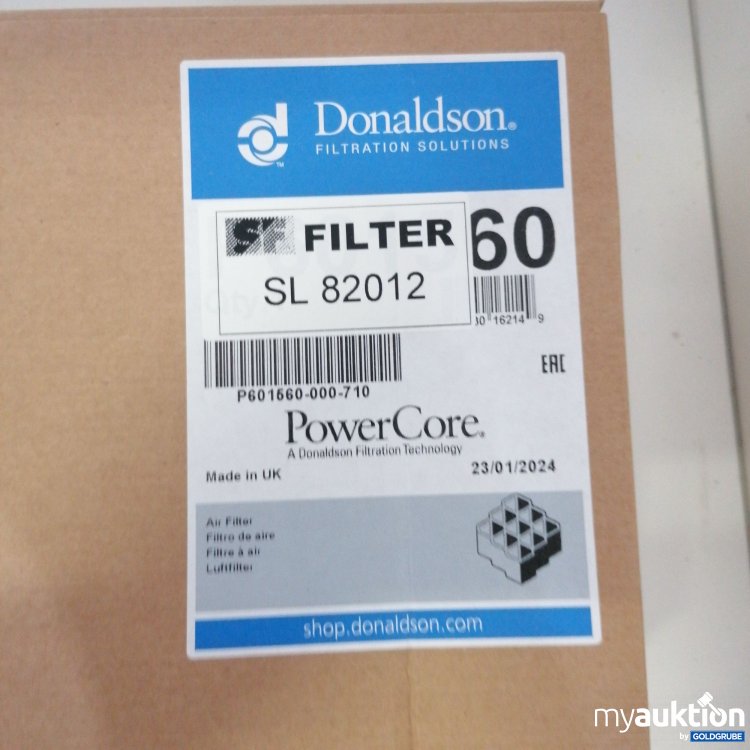 Artikel Nr. 761329 Artikel Nr. 761329: Donaldson SF Luftfilter Filter SL 82012