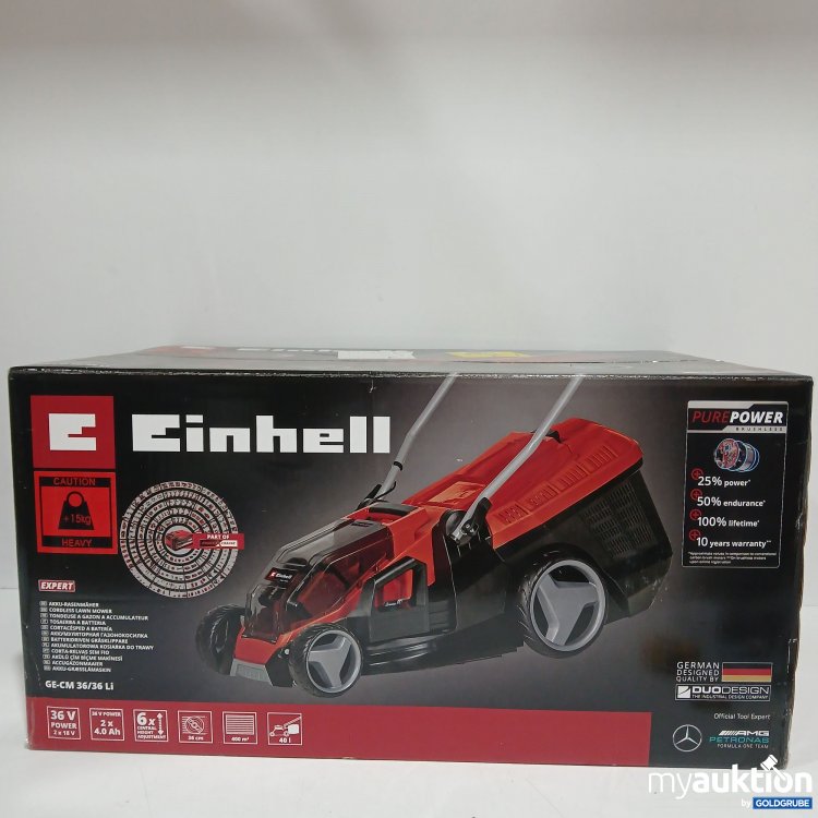 Artikel Nr. 867329: Einhell Akkurasenmäher  CE-CM 36/36 Li