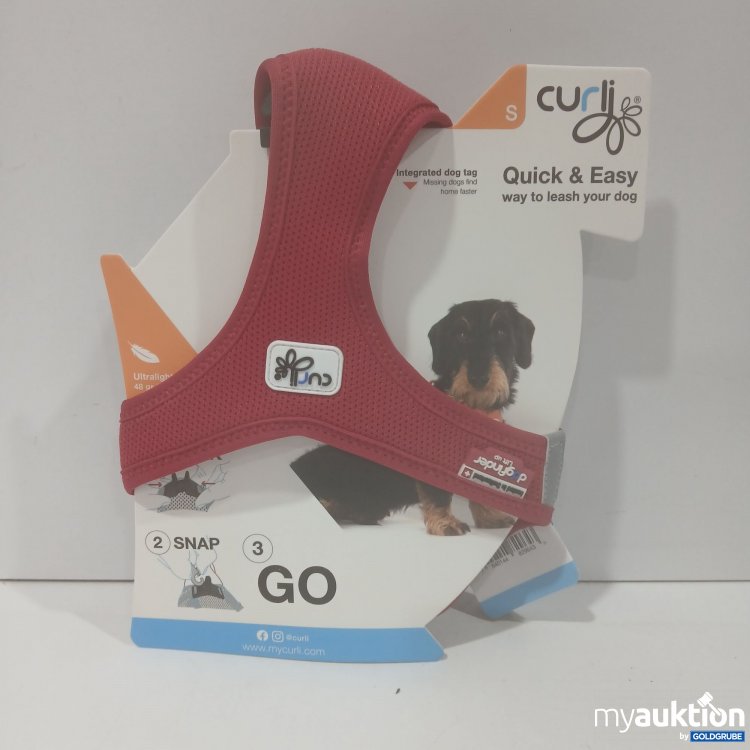 Artikel Nr. 873329: Curli Hundegeschirr Größe S