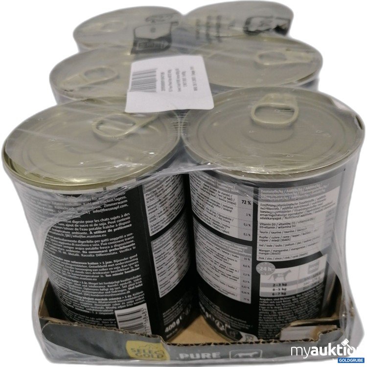 Artikel Nr. 891329: Select Gold Pure Pferd Pate 6x400g
